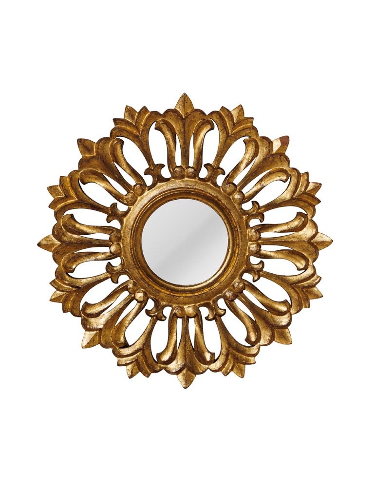 GRAND MIROIR DORE