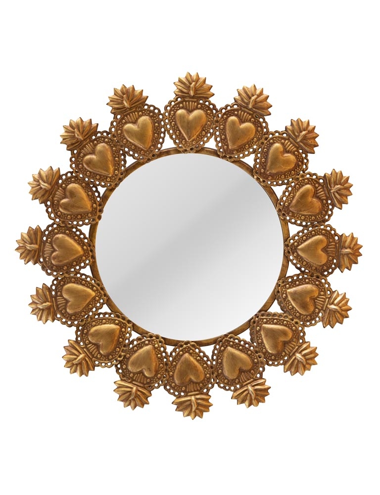MIROIR ROND EX-VOTO