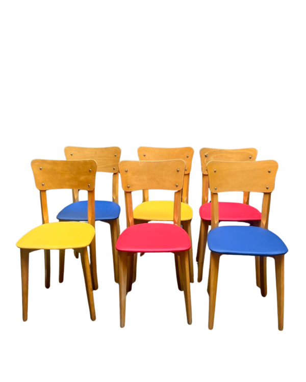 SERIE CHAISES VINTAGE